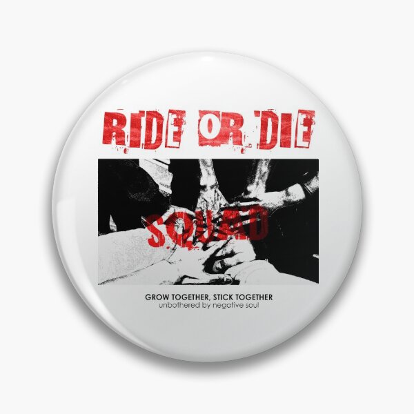 Item preview, ride or die squad (white version) designed and sold by since-dayone.