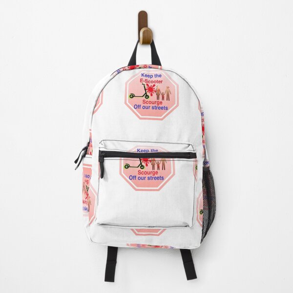 Item preview, Stop the E-Scooter Scurge eradicate dangerous pavements  New Year resolutions to Change your Nature  White Edition  designed and sold by SpArtk.