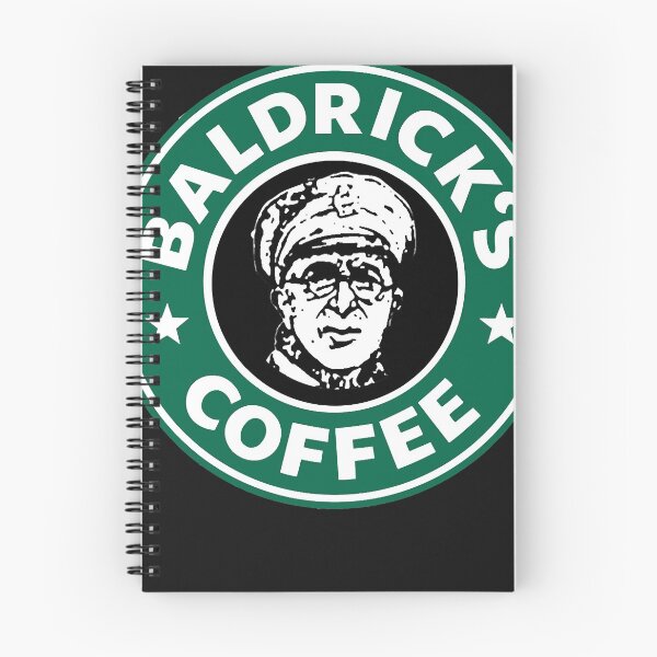 Item preview, Baldrick & x27; s Coffee - Camiseta básica con logo grande designed and sold by Johnddyyu.