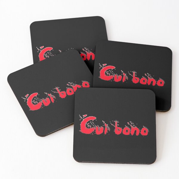 Item preview, Cui bono? designed and sold by Thilina Kasthuriarachchi.