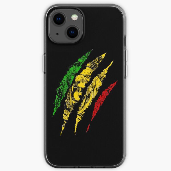 Warrior Lion of Judah King Rasta Reggae Jamaica Roots iPhone Soft Case