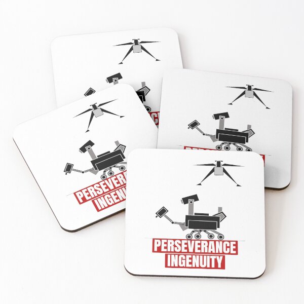 Item preview, Perseverance Rover and Ingenuity Helicopter designed and sold by SpaceCuriosity.
