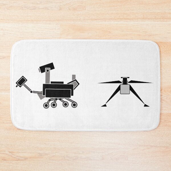 Item preview, Perseverance Rover and Ingenuity Helicopter designed and sold by SpaceCuriosity.