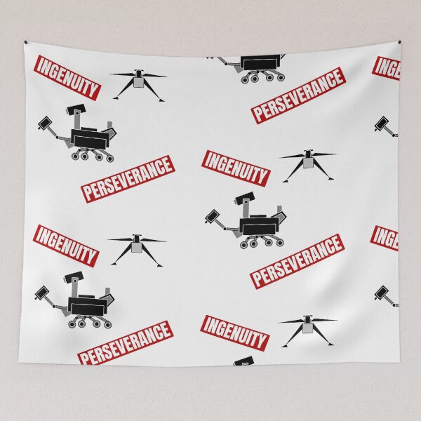 Item preview, Perseverance Rover and Ingenuity Helicopter designed and sold by SpaceCuriosity.