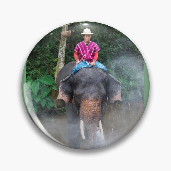 Item preview, Elephant and rider designed and sold by indiafrankk.