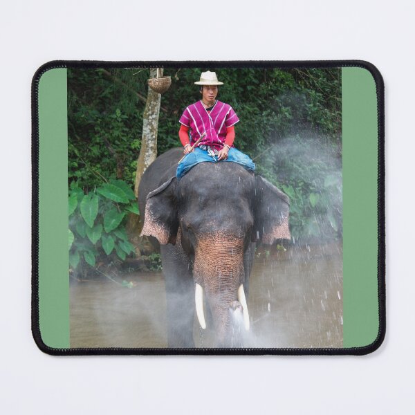 Item preview, Elephant and rider designed and sold by indiafrankk.