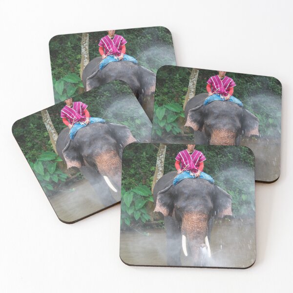 Item preview, Elephant and rider designed and sold by indiafrankk.