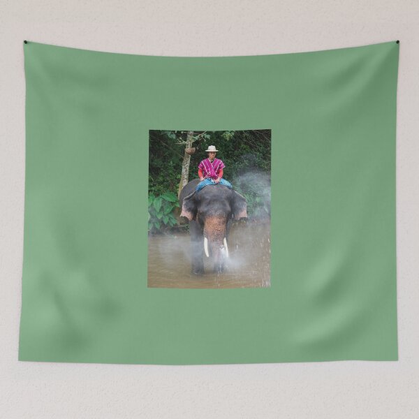 Item preview, Elephant and rider designed and sold by indiafrankk.