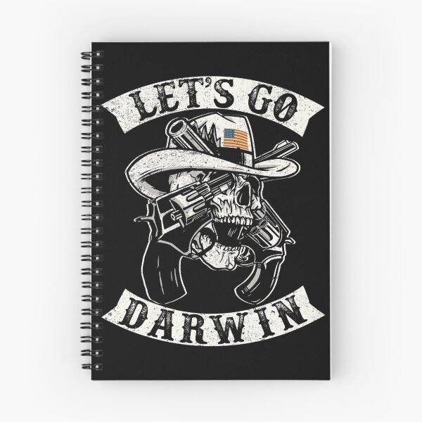 Item preview, Lets Go Darwin Funny Sarcastic Patriot Biker Let’s Go Darwin designed and sold by GraphifyArt.