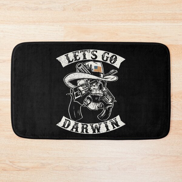 Item preview, Lets Go Darwin Funny Sarcastic Patriot Biker Let’s Go Darwin designed and sold by GraphifyArt.