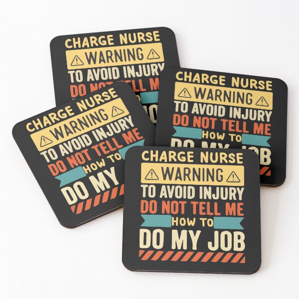 Item preview, Charge Nurse Warning Job 2022 designed and sold by َART LOVERS ★★★★★.