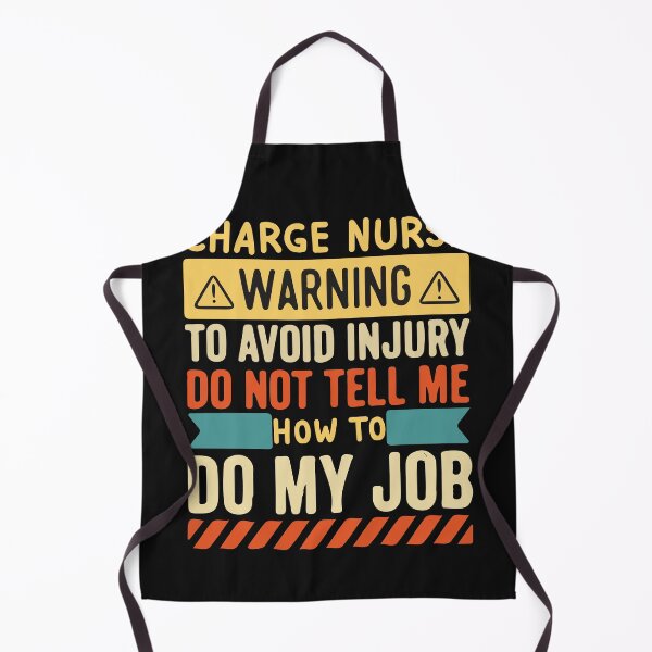 Item preview, Charge Nurse Warning Job 2022 designed and sold by َART LOVERS ★★★★★.