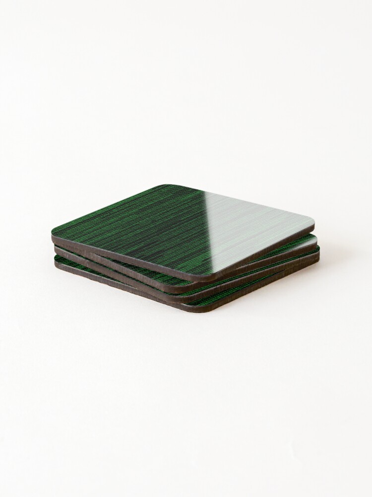 Thumbnail 4 of 5, Coasters (Set of 4), The Matrix Code Pattern designed and sold by simpleones.