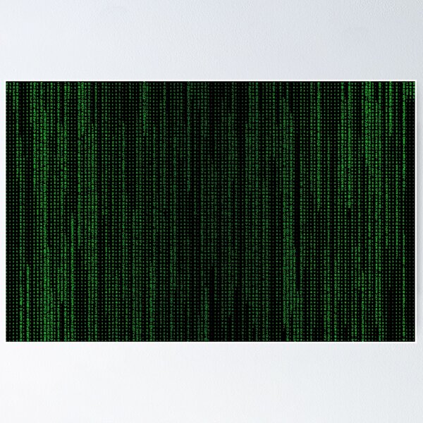Artikel-Vorschau von Das Matrix-Code-Muster, designt und verkauft von simpleones.