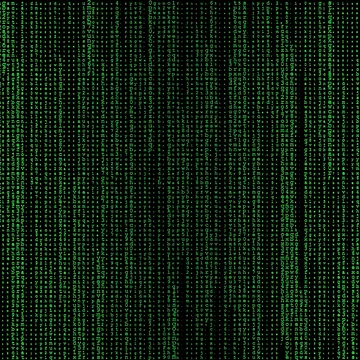Artwork thumbnail, The Matrix Code Pattern by simpleones