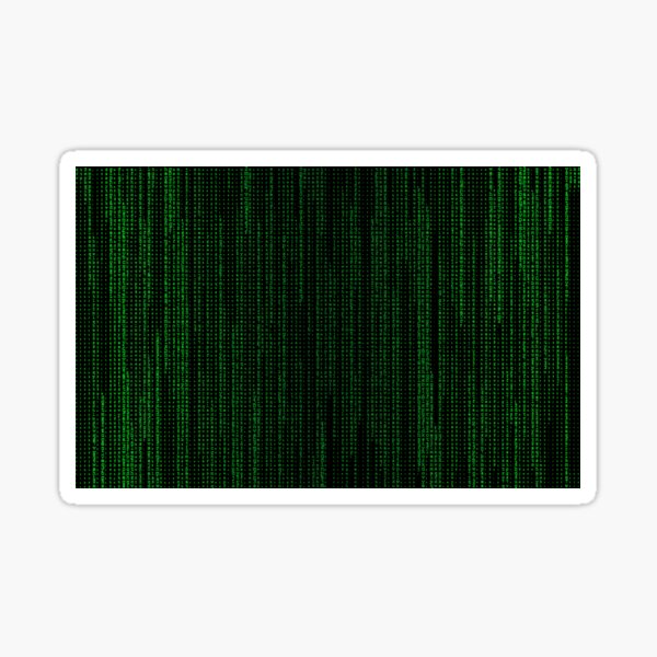 Artikel-Vorschau von Das Matrix-Code-Muster, designt und verkauft von simpleones.