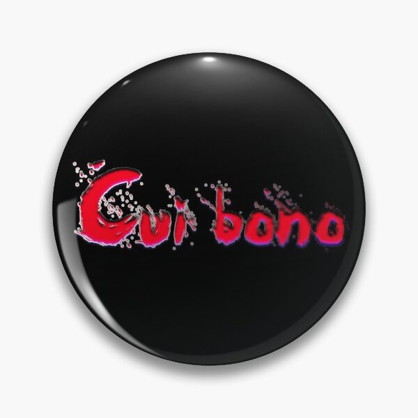 Item preview, Cui bono? designed and sold by Thilina Kasthuriarachchi.