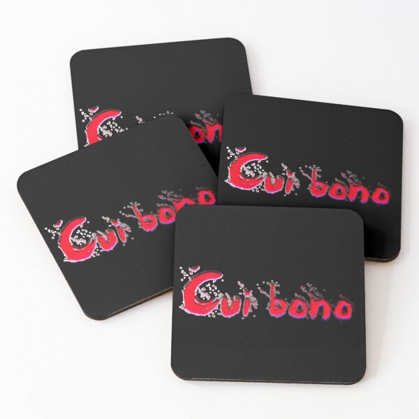 Item preview, Cui bono? designed and sold by Thilina Kasthuriarachchi.