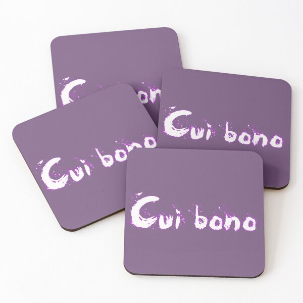 Item preview, Cui bono? designed and sold by Thilina Kasthuriarachchi.