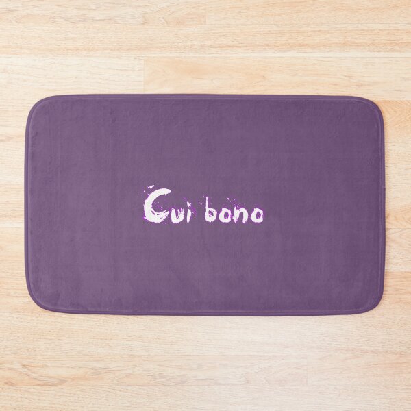 Item preview, Cui bono? designed and sold by Thilina Kasthuriarachchi.