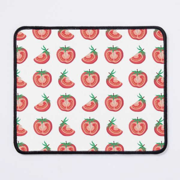 Item preview, Cute graphic tomato seamless pattern designed and sold by Trianglegreen.