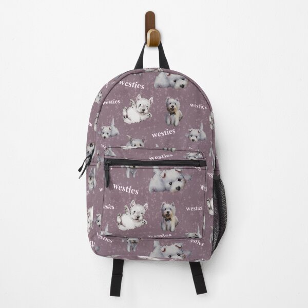 Item preview, Westies mom purple pattern designed and sold by ArtInPi.