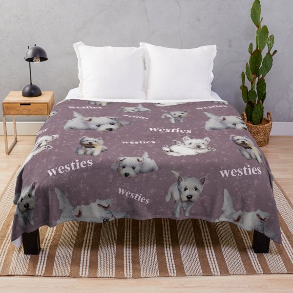 Item preview, Westies mom purple pattern designed and sold by ArtInPi.
