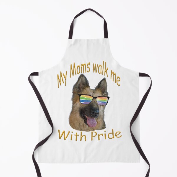 Item preview, My Moms walk me with Pride - cute German Shepherd designed and sold by SadSacDesigns.