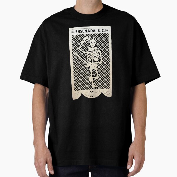 Vista previa del artículo con la obra «Calavera de diablo mexicano vintage», diseñado y vendido por Kujo Dangerous Vintage.