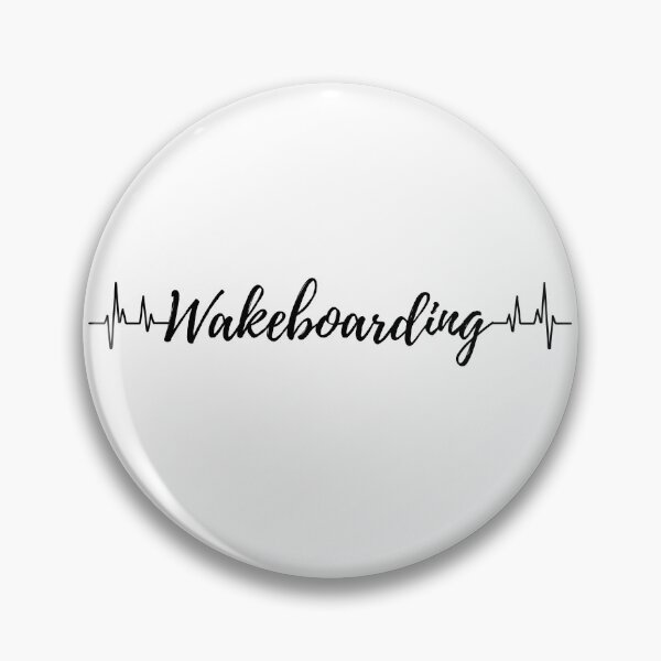 Item preview, Wakeboarding heartbeat designed and sold by TheGreenGoat.