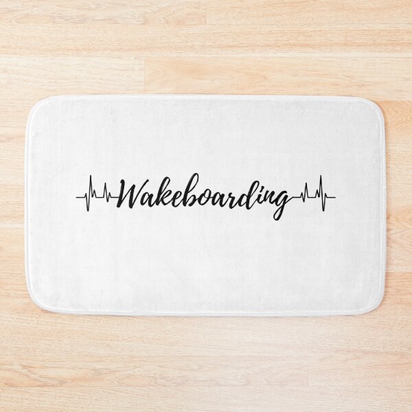 Item preview, Wakeboarding heartbeat designed and sold by TheGreenGoat.