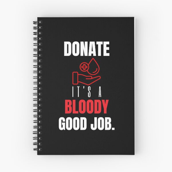 Item preview, Donate It's A Bloody Good Job - National Blood Donor Month - Blood Donation Awareness  designed and sold by AwarenessCloud.