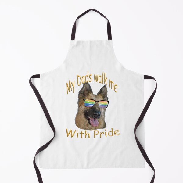 Item preview, My Dads walk me with Pride - cute German Shepherd designed and sold by SadSacDesigns.