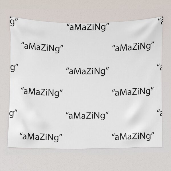 Item preview, "aMaZiNg" designed and sold by SufyanH.