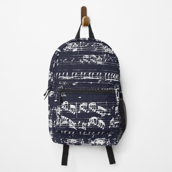 Item preview, musical manuscript by johann sebastian bach (white) designed and sold by LazyHatter.
