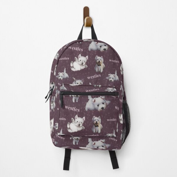 Item preview, Westies mom dark purple pattern designed and sold by ArtInPi.