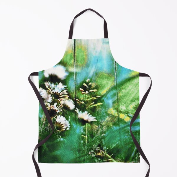 Item preview, Field Daisies Green Art designed and sold by mindmaster007.