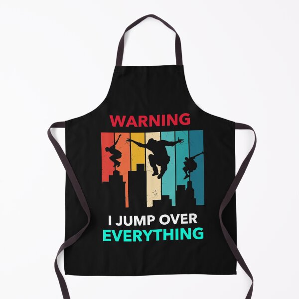 Item preview, Stunt Performer, Warning I Jump over Everything designed and sold by Sunset-1.