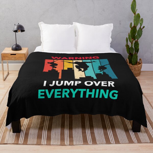 Item preview, Stunt Performer, Warning I Jump over Everything designed and sold by Sunset-1.