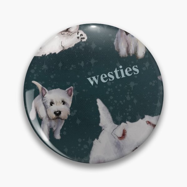 Item preview, Westies mom dark blue pattern designed and sold by ArtInPi.