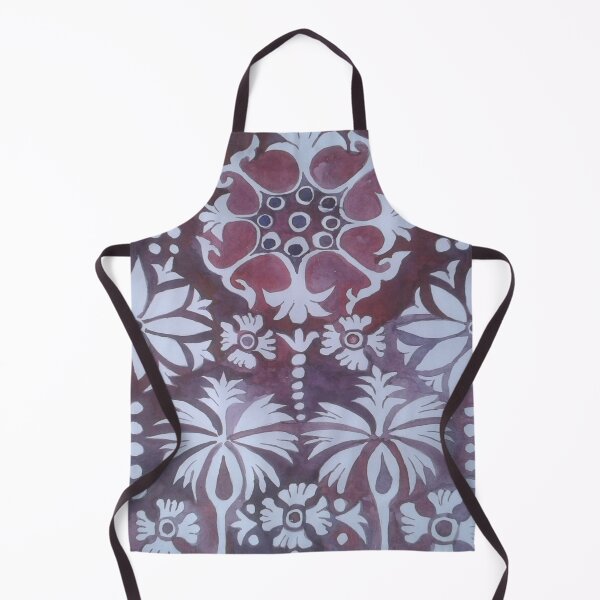 Item preview, ancient floral  motif from india designed and sold by Ritual Geometry Studio.