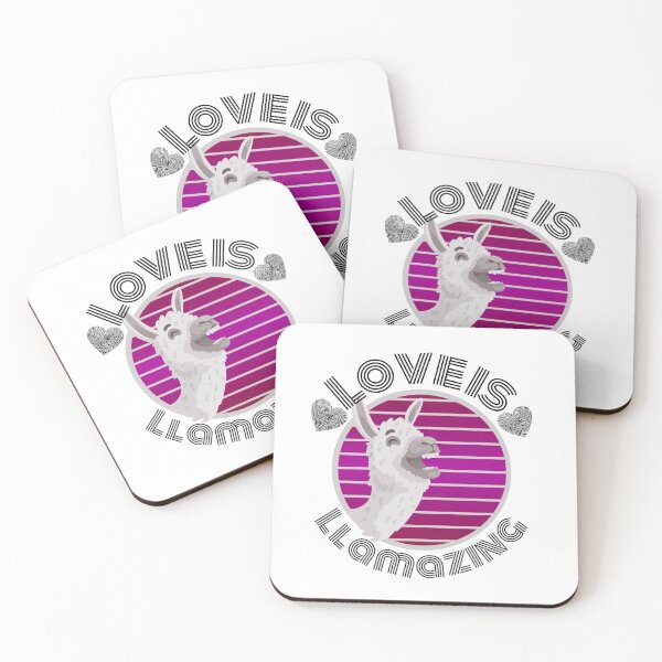 Item preview, Love is Llamazing-Funny llama loves  designed and sold by AmeliaStore1.