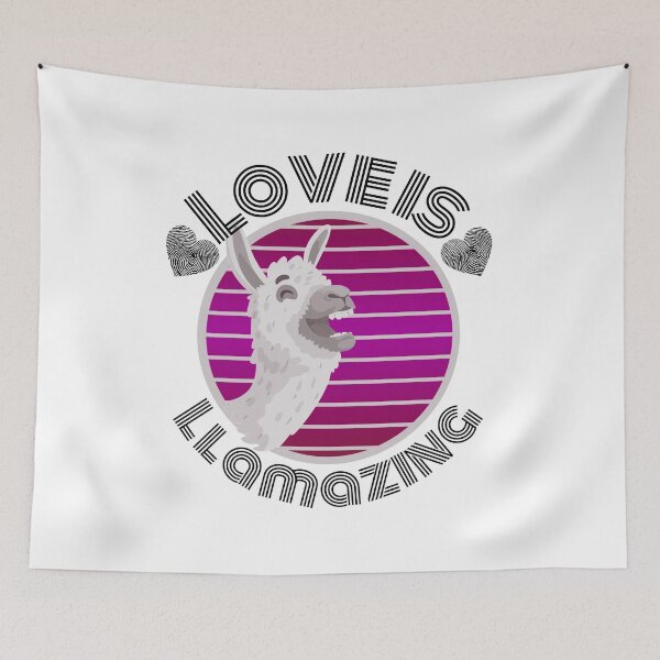 Item preview, Love is Llamazing-Funny llama loves  designed and sold by AmeliaStore1.
