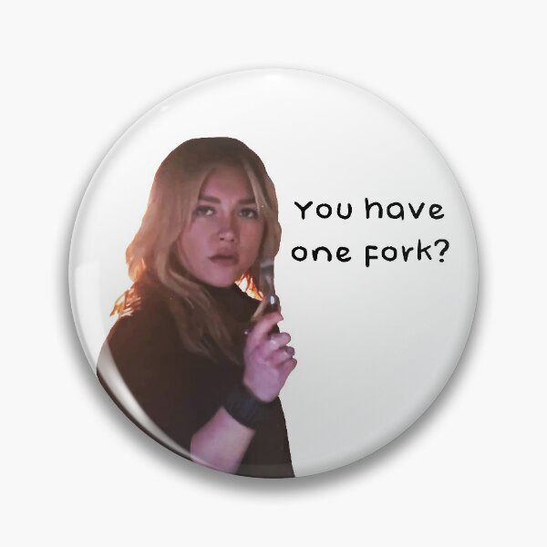 Item preview, Yelena Belova "You have one fork?" Funny designed and sold by Alicia-Lee.