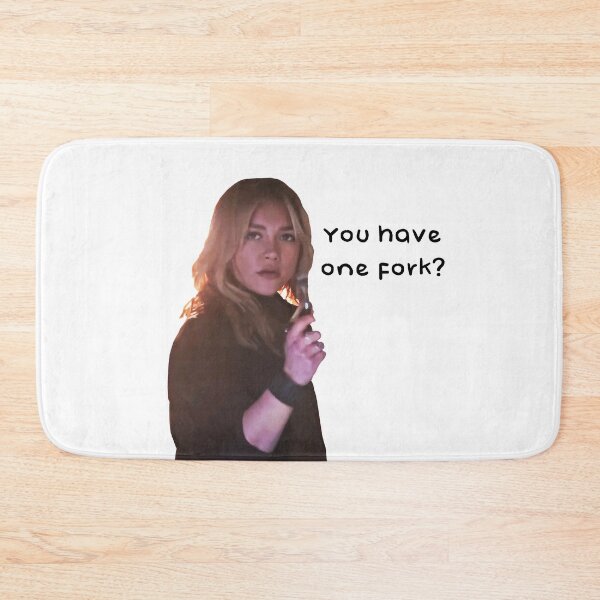 Item preview, Yelena Belova "You have one fork?" Funny designed and sold by Alicia-Lee.