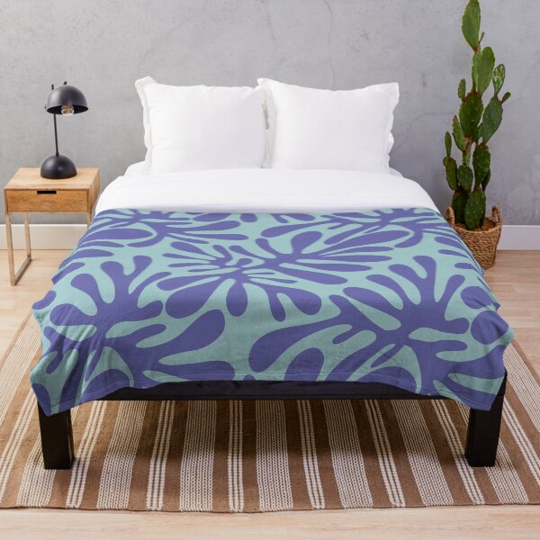 Item preview, Abstract organic shapes pattern inspired by Matisse designed and sold by IevaLiART.