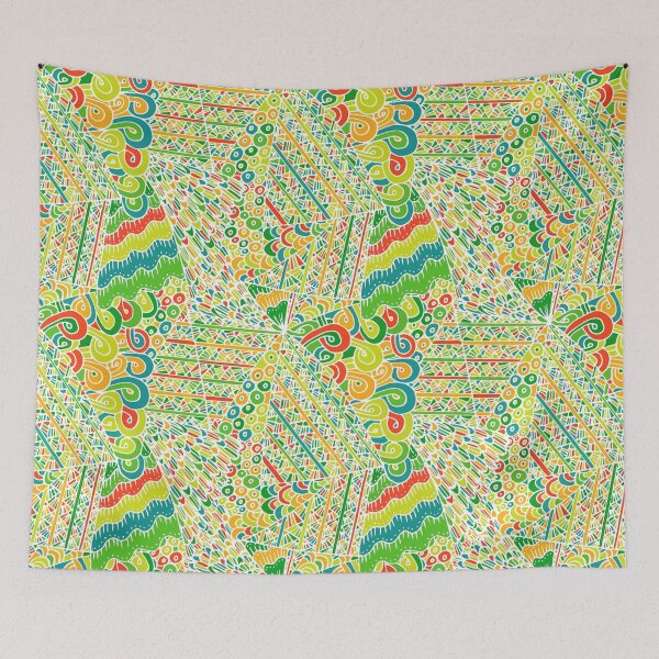Item preview, 60s hippie psychedelic pattern designed and sold by Argunika.