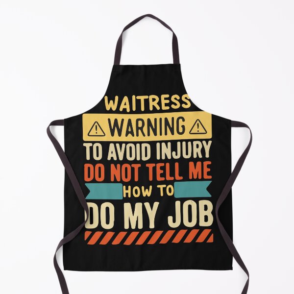 Item preview, Waitress Warning Job 2022 designed and sold by َART LOVERS ★★★★★.