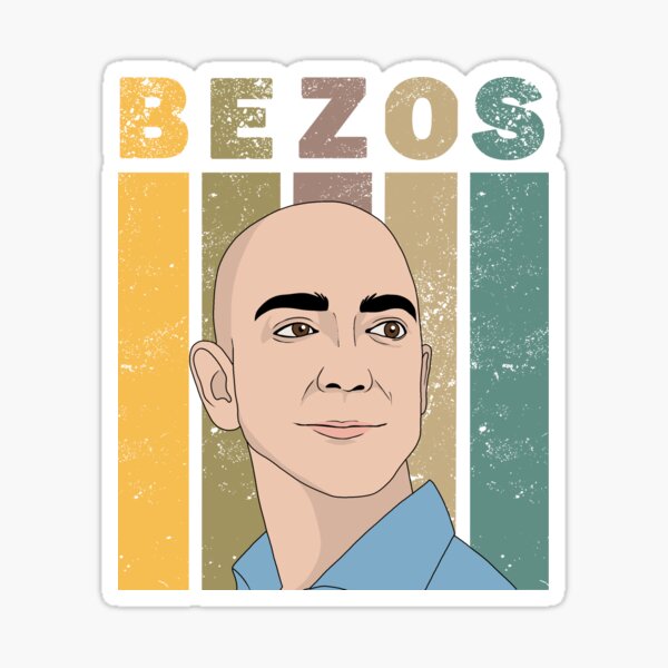 Item preview, Jeff Bezos  designed and sold by ValentinaHramov.