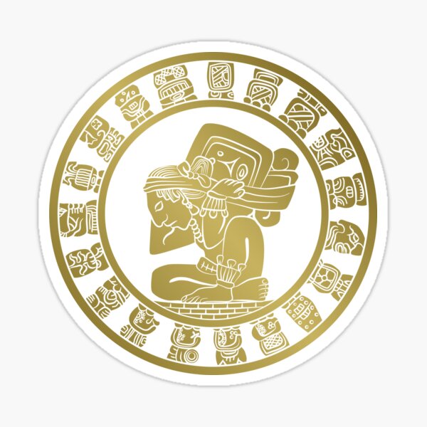 Item preview, Mayan calendar in the style of boho designed and sold by Nina Vetrova.
